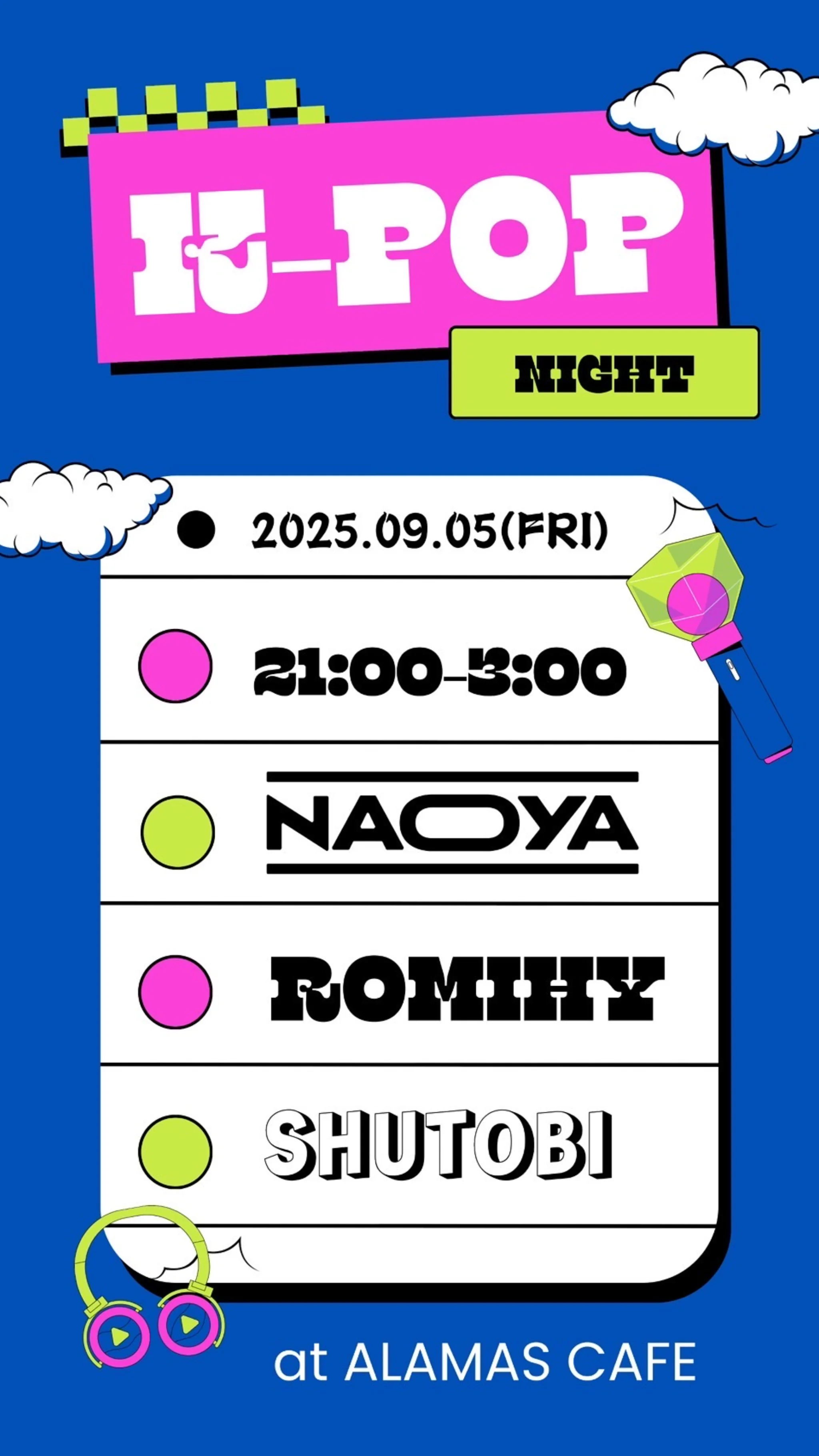 ALAMAS CAFE KPOP NIGHT