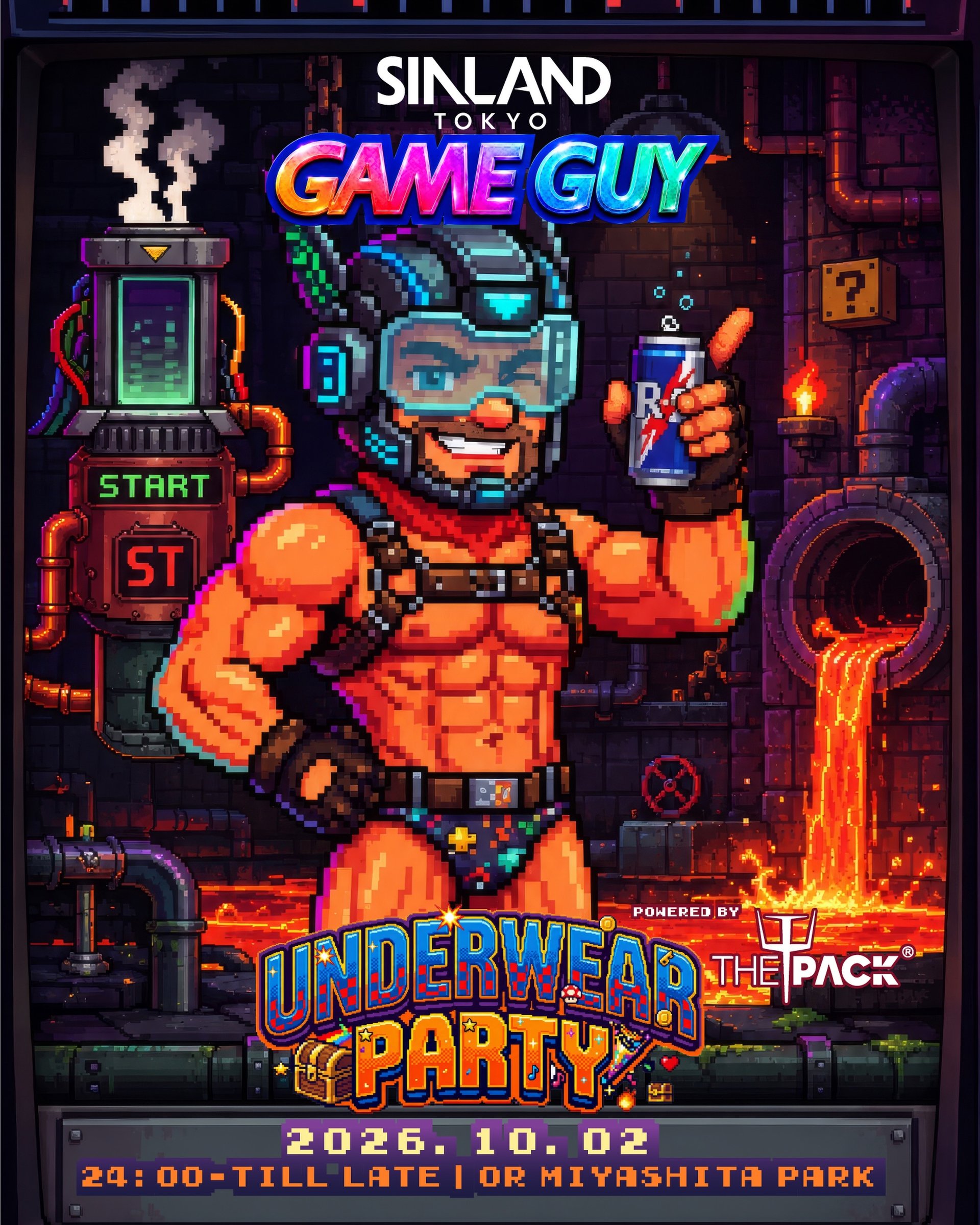 👾🕹️SINLAND TOKYO — UNDERWEAR PARTY